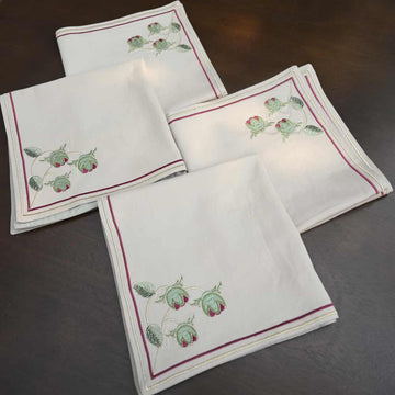 Kannauj Napkins (Set of Four - 18 in x 18 in)